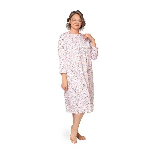 204 Нощница с цип Bogna II Martel - бяло-лилаво 25