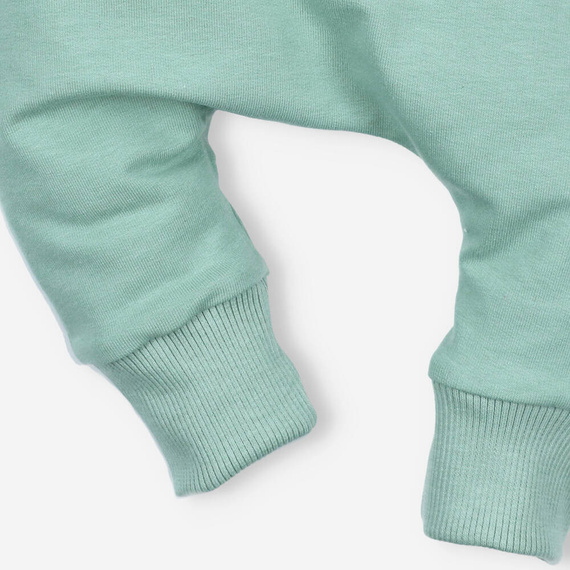 ABN-4518/ZIE Спортен панталон Nini от органичен памук, зелен