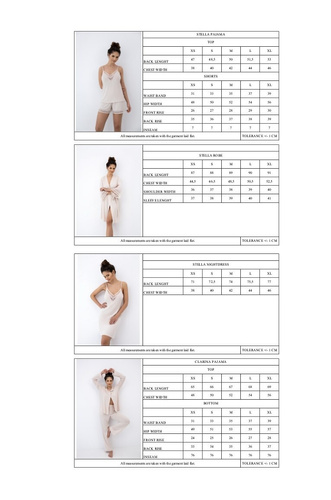 Дамска пижама Sensis Clarina бежова – модална пижама с копчета