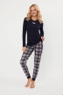 дамска пижама тъмносиня