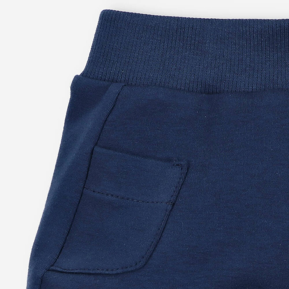 ABN-4517/GRA Спортен панталон с джоб от органичен памук Nini, тъмносин