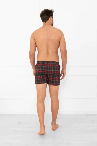 Мъжки боксерки Rusoli от италианска мода - памучни, карирани, класически