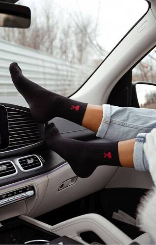 0200-135 Дамски чорапи Amor Milena - черни