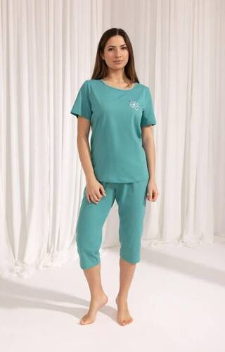 692 Дамска пижама Regina - зелена