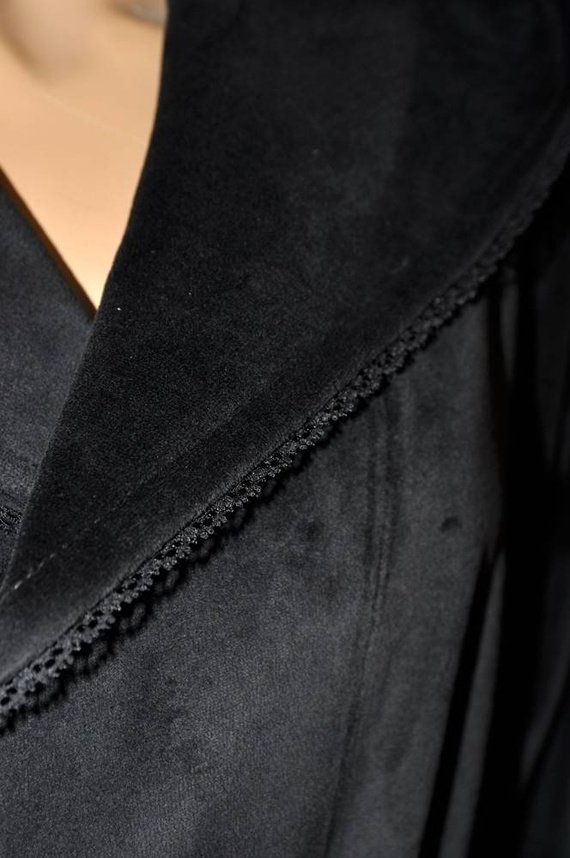 647 Socorro Forex дамски халат за баня - черен