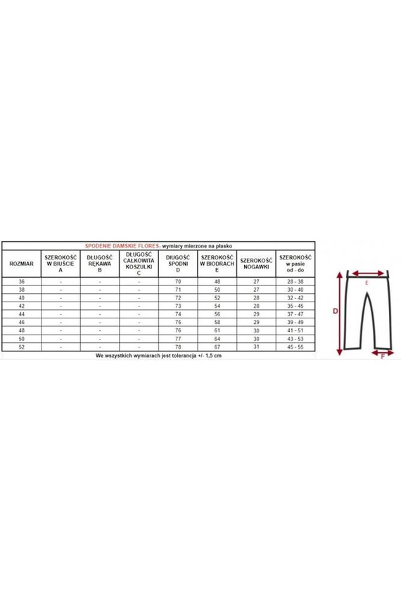 86682 Къси пижами Larisa 7/8 Чайка фуксия
