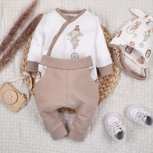 Бебешка шапка Circus Nini – 100% органичен памук