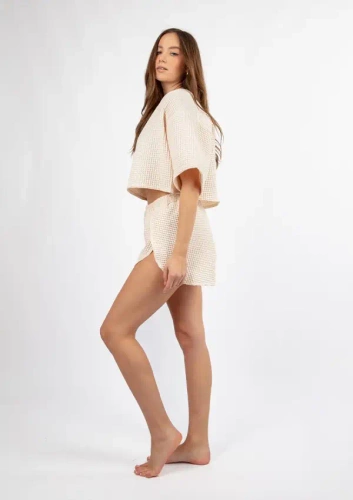 DK-K-W02 Дамски комплект Dkaren - екрю