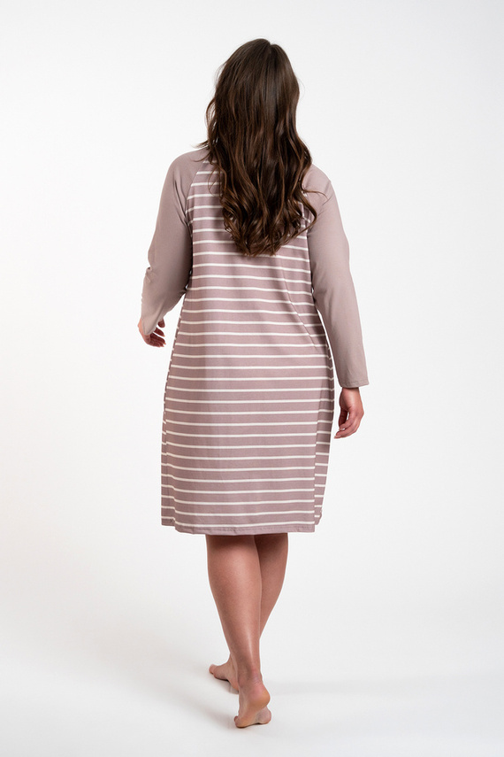 Нощница Oda Италианска мода - принт капучино