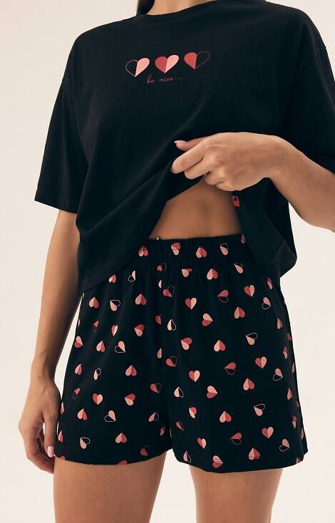 42649 Дамска пижама Necesito Henderson - черна