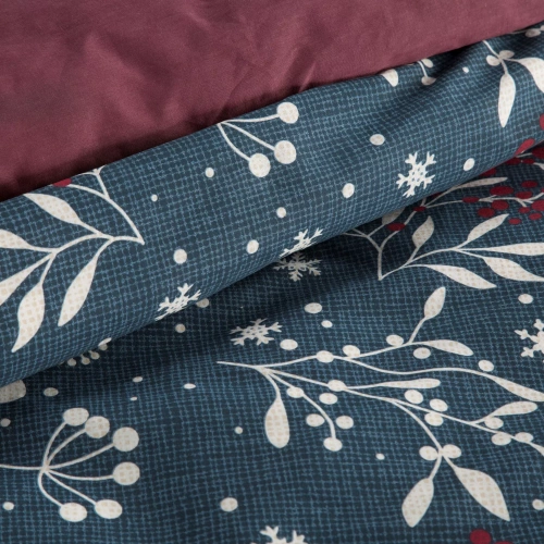 Коледно спално бельо Eurofirany Kristy – ранфорс памук