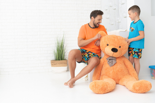 Пижама за момчета с къс ръкав Comic, панталон Италианска мода - тюркоаз/принт