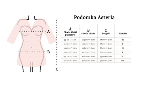 Asteria Robe Dkaren черен - сатен с дантела, елегантен и чувствен