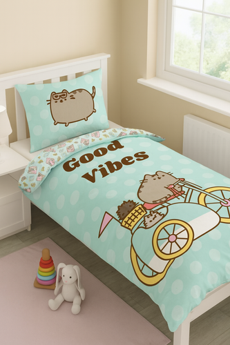 Памучно спално бельо Pusheen mint – Halantex PUS-2705BL