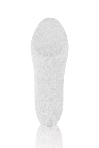 S150D Дълги чорапи от половин хавлия Италианска мода - светъл меланж