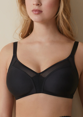 Сутиен Estella Soft Selene Black – мек, без банели, ежедневен комфорт