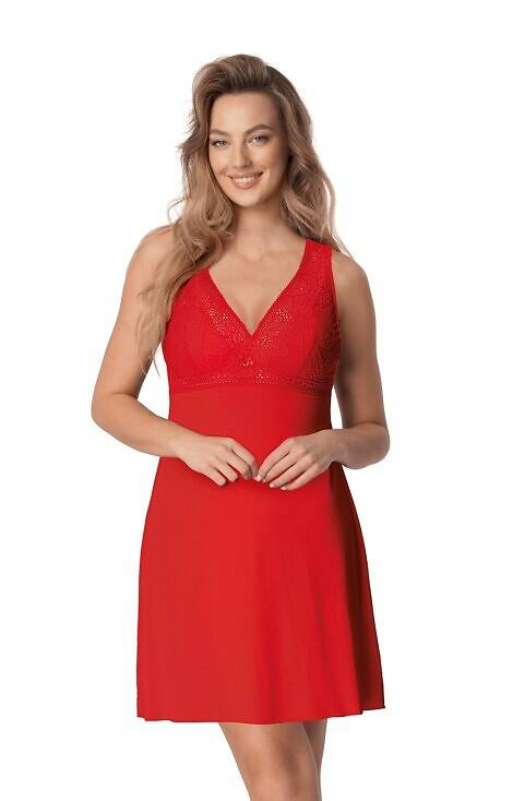 Desire Koszulka Nocna Mefemi-czerwona