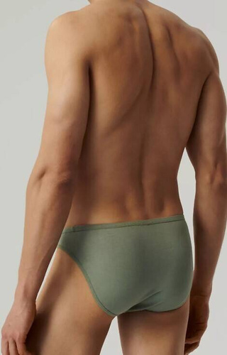 3MP-119 A'3 Мъжки слип Atlantic - тъмносиньо-каки