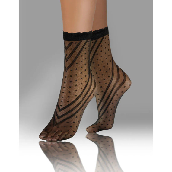 Дамски чорапогащник Sesto Senso модел 03, ромб точки
