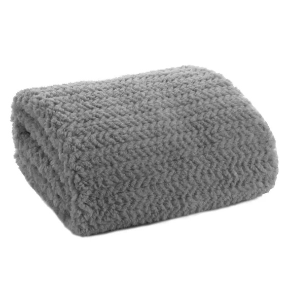 Ларис Одеяло, микрофибърно покривало, европердета, сребро