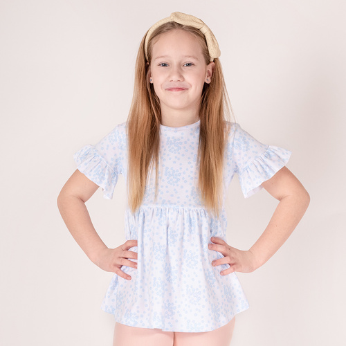 213138 Блуза с къс ръкав "Нели" Никол