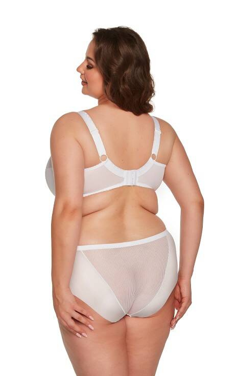 BSM 1058 Полуподплатен макси сутиен Sonia Gaia - бял 