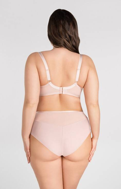 Gorsenia K 832 Flower Bomb Дамски бикини бежов цвят