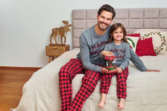 7345 Детска пижама Doctor Nap Dark Grey - 100% памук