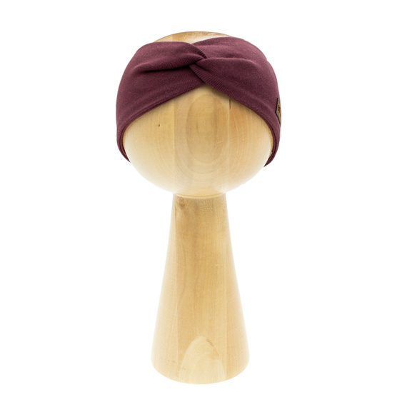 217066 Алиса Никол памучна лента за глава – бордо