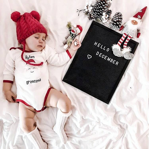 Боди с дълъг ръкав "Бях добър" Oscar Kids