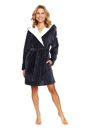 7181 Дамски халат Doctor Nap - сив