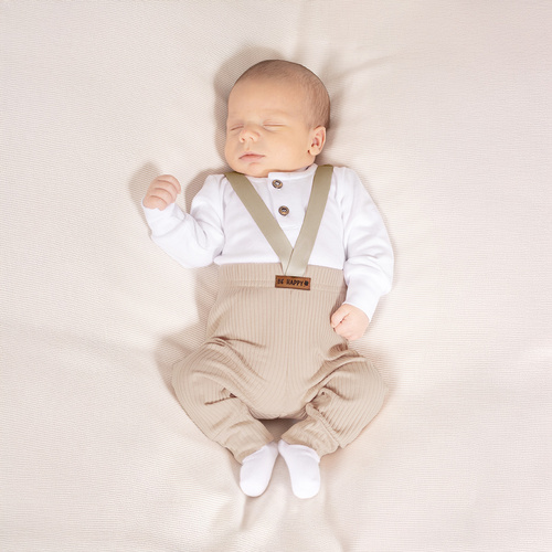 169390 Поло боди с дълъг ръкав Nicol - бяло