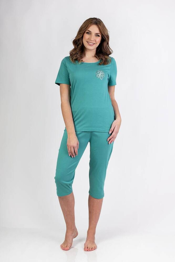 692 Дамска пижама Regina - зелена