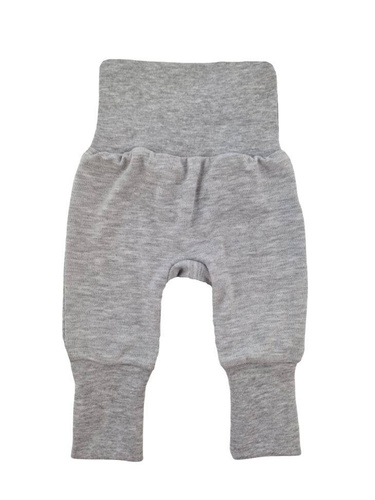 Памучни къси панталони "Lines" Terjan - сиви