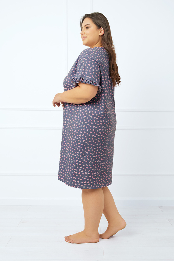 Lotte дамска риза с къс ръкав Италианска мода - принт