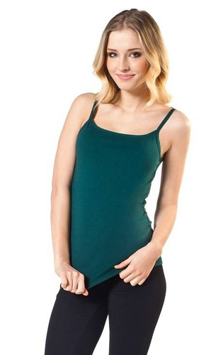 Ibiza Shirt Дамска риза с тесни презрамки Италианска мода - розова