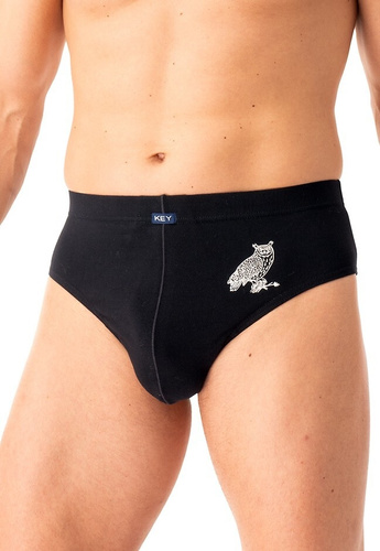 Мъжки слипове MPP 703 B25 Key grey black – памук 2 броя в кашон комфорт и стил