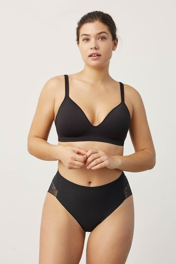 19617 Дамски гащи Ysabel Mora черни – дантелени, удобни, класически