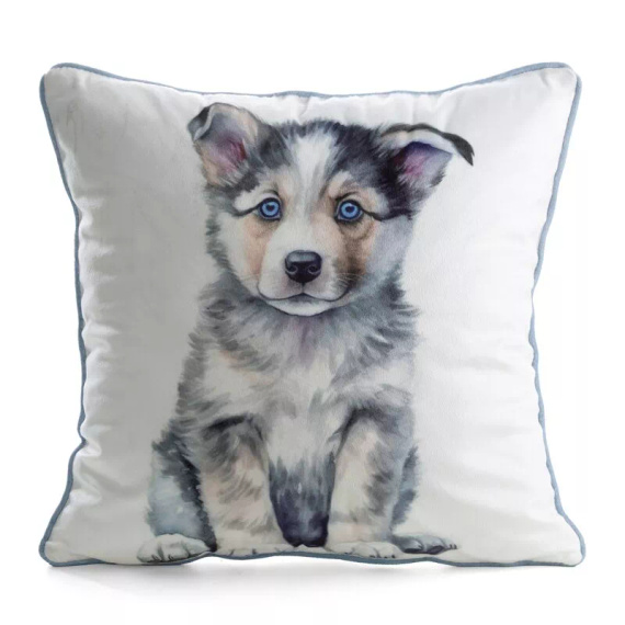 Калъфка Animal 45x45 кадифе Eurofirany със цип husky