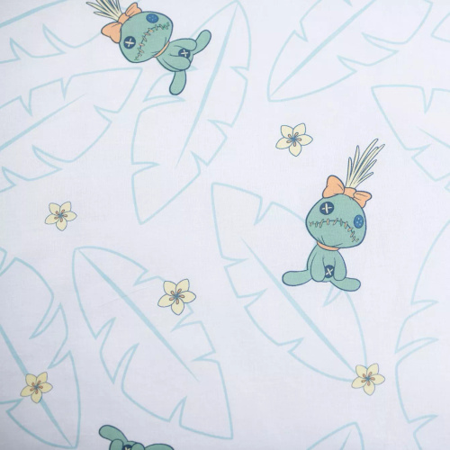 Jerry Fabrics Памучно спално бельо Lilo & Stitch Tropical Hugs 100x135 40x60