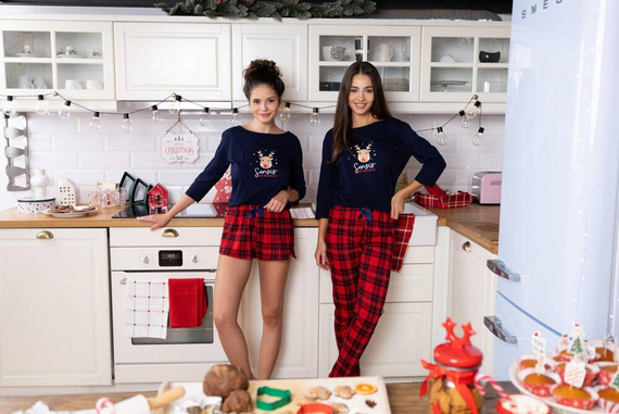 Дамска пижама Myrtle Sensis - тъмносиня