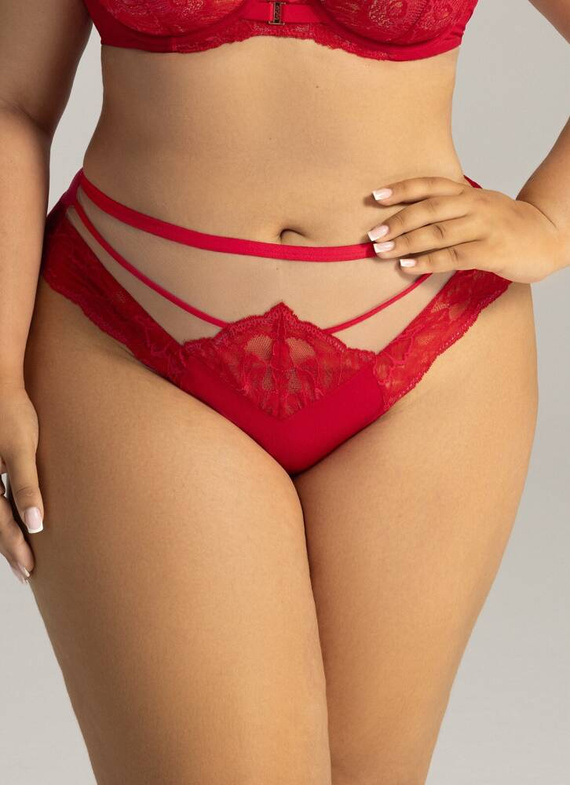 2157 Дамски слипове AVA - червени