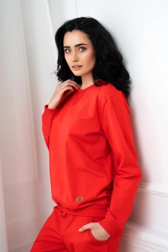 Panama Комплект анцуг Италианска мода - червен