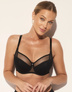 Полуподплатен сутиен Maxi black