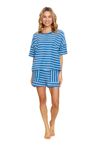 7226 Дамска пижама Doctor Nap - синя