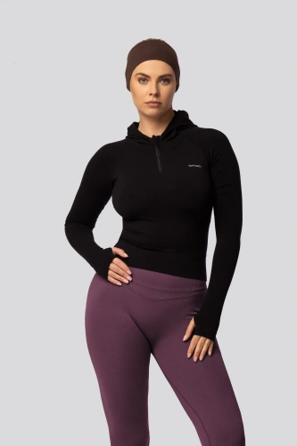 Клин push-up Spaio PRO висок талия плътен моделиращ plum