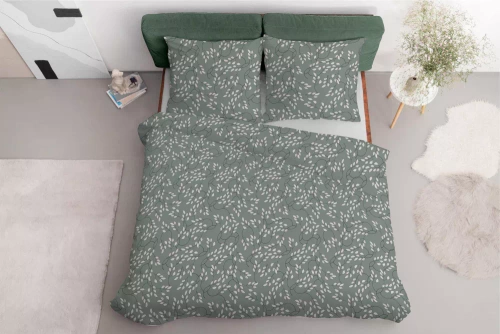 5217 A Спално бельо от сатен, фини листа, градински чай Detexpol