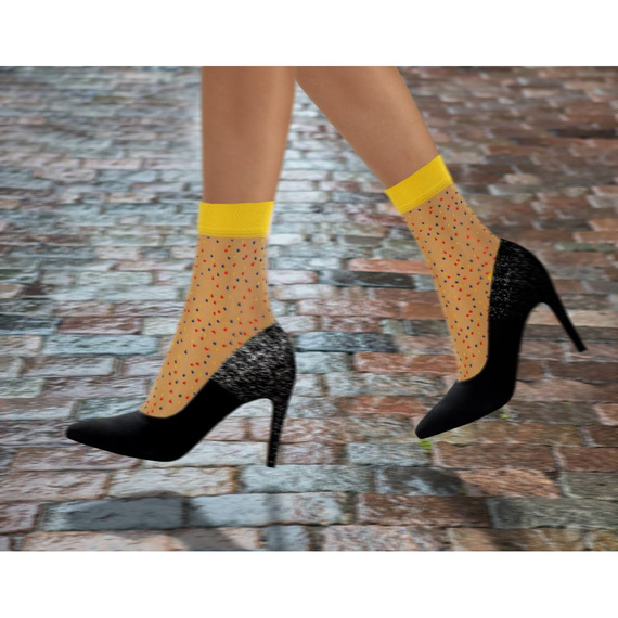 Дамски найлонови чорапи Sesto Senso, бежови