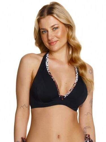 Irbis Черен сутиен за плуване Lupoline Bralet
