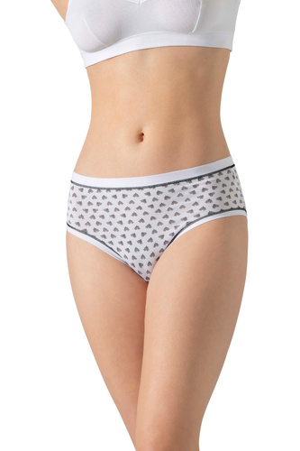3363 MIDI-2H100 Cotonella MIDI бикини 3 бр – памучни, средна талия, удобни за ежедневието